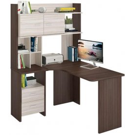 Письменный стол СКЛ-Угл130+НКЛХ -120 ШК ЛЕВ