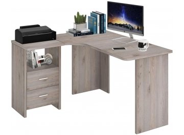 Письменный стол СКЛ-Угл 130 Н ЛЕВ