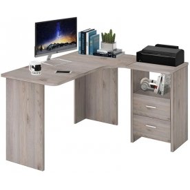 Письменный стол СКЛ-Угл 130 Н ПРАВ