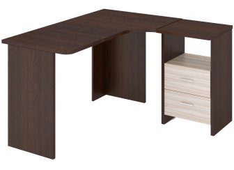 Письменный стол Беланта-Угл 130 ВК ПРАВ