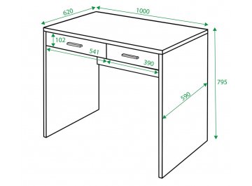 Письменный стол СП-22С В