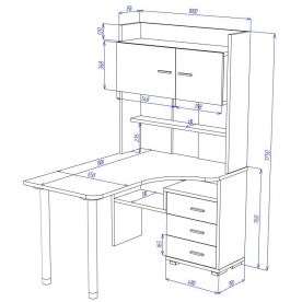 Письменный стол СР-133-130