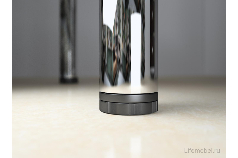 Письменный стол Жаспера-133-140 правый с надстройкой шамони-ч / карамель