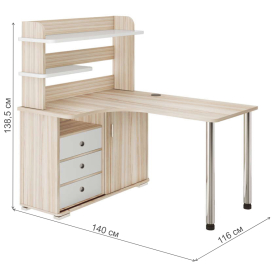 Письменный стол СР-145М левый