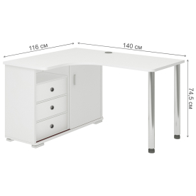 Письменный стол СР-145СМ левый