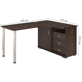 Письменный стол СР-145СМ В-ПРАВ правый