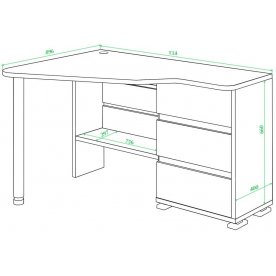 Письменный стол СР-322С НБЕН-ЛЕВ