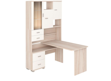 Письменный стол СР-620/160 карамель / белый жемчуг / карамель