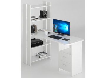 Письменный стол СТЛ-ОВ+С120РПрям БЕ