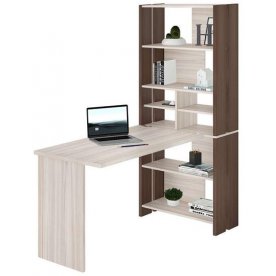 Письменный стол СТЛ-ОВХ +С120Прям без тумбы ШК