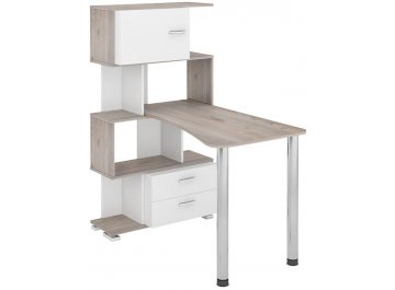 Письменный стол СЛ-5-4СТ-2+БД+БЯ БЕ