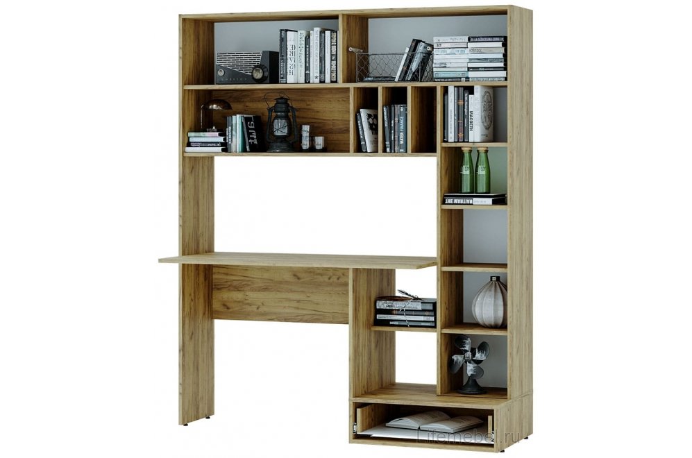 Письменный стол Техно крафт / цемент