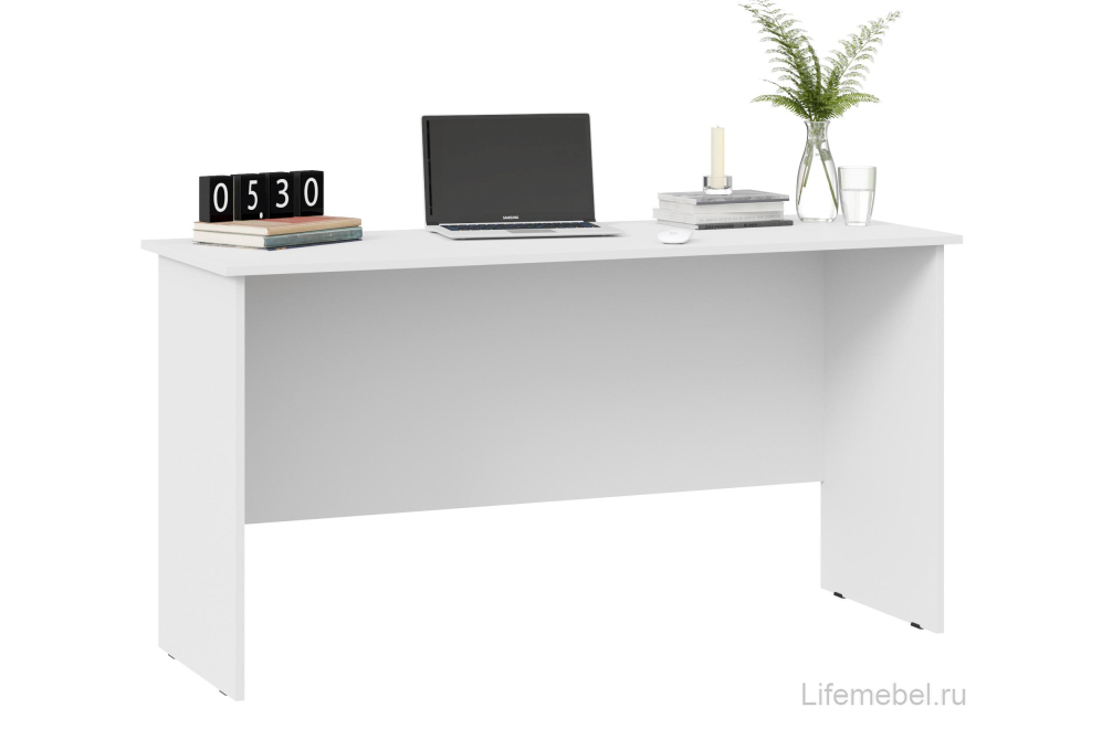 Письменный стол Тип 14 1400 белый ясень