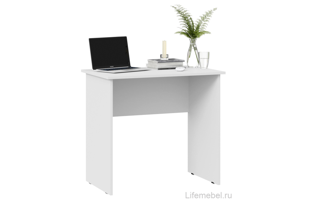 Письменный стол Тип 14 800 белый ясень