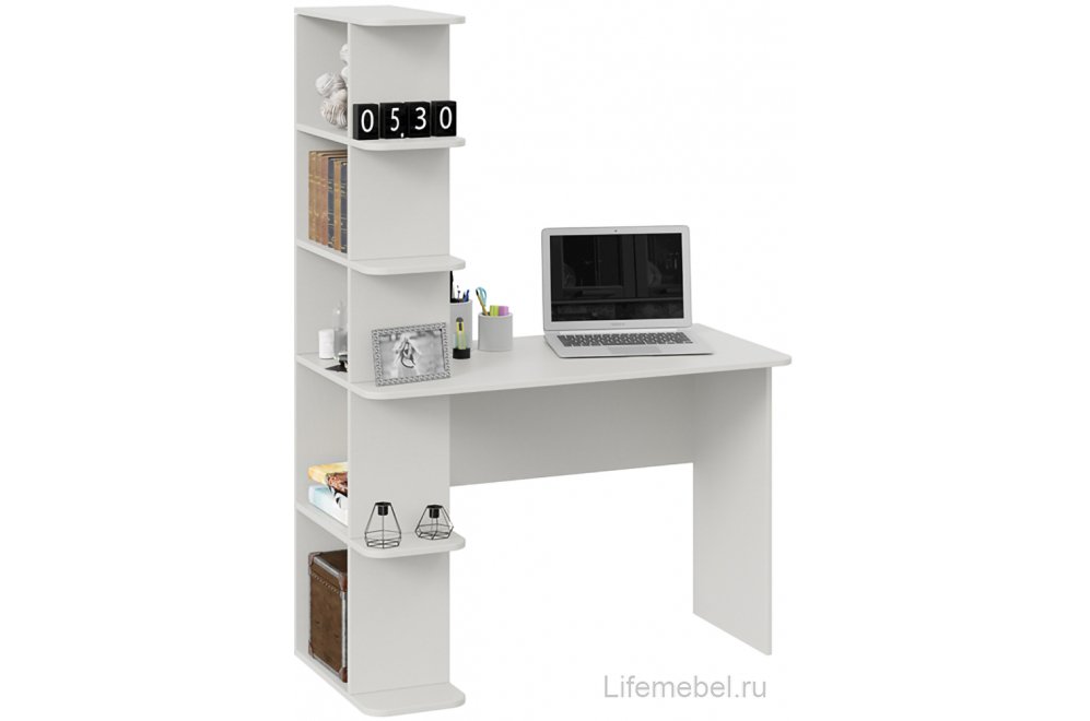 Письменный стол Тип 4 белый ясень