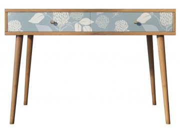 Компьютерный стол Воаб малый орех / принт 39