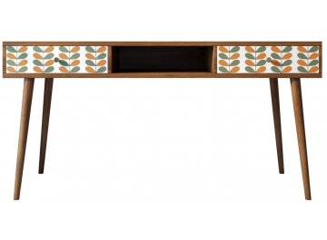 Компьютерный стол Воаб орех / принт 23