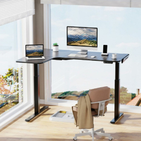 Компьютерный стол ERK-EGD-L60L-B-US