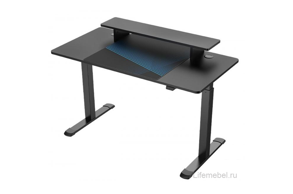 Компьютерный стол ERK-SM55-B черный