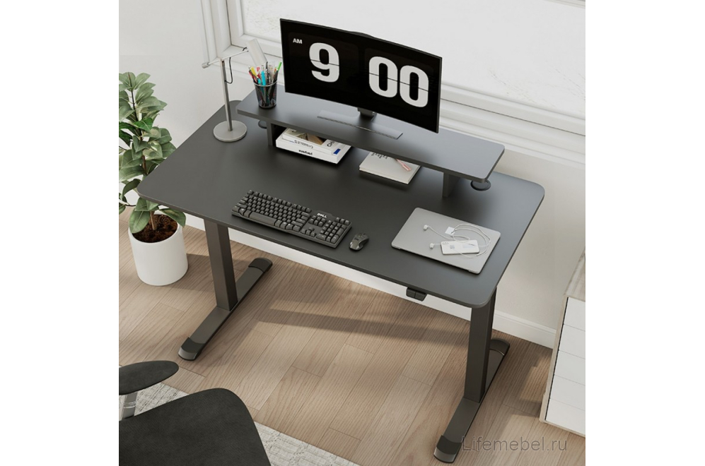 Компьютерный стол ERK-SM55-B черный