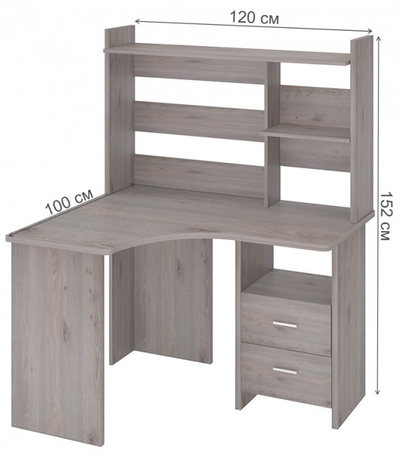 Стол компьютерный Орина см угловой нельсон левый