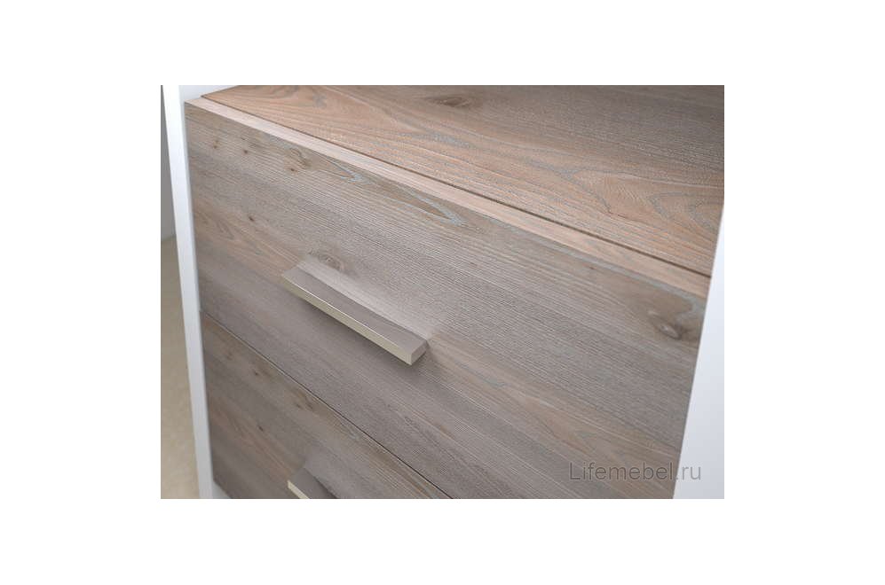 Стол компьютерный Парина 120 x 60 см белый / нельсон