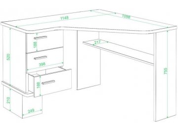 Компьютерный стол СД-45С