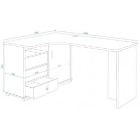 Компьютерный стол СР-145С