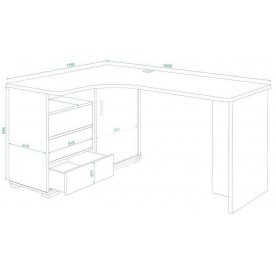 Компьютерный стол СР-145С