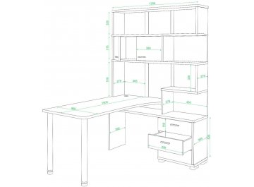 Компьютерный стол СР-420 / 150