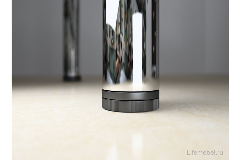 Стол компьютерный Жаспера-500М / 190 правый белый жемчуг