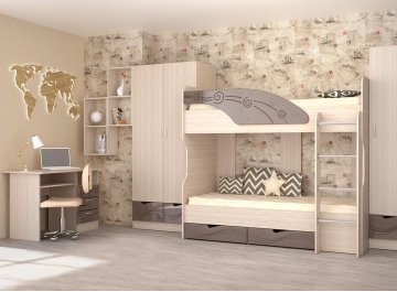 Письменный стол Бриз волна