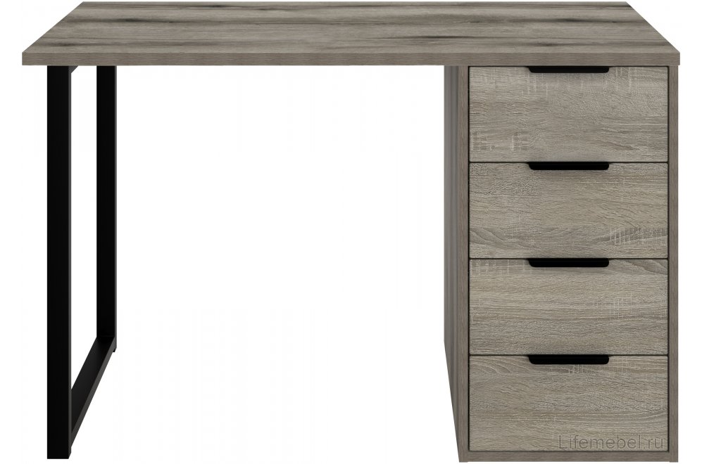 Стол С-400 дуб эвок / дуб сонома темный