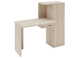 Письменный стол СКЛ-ПРЯМ100+ШК К карамель