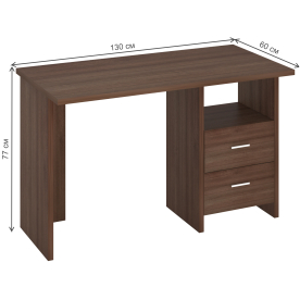 Письменный стол СКЛ-Прям130
