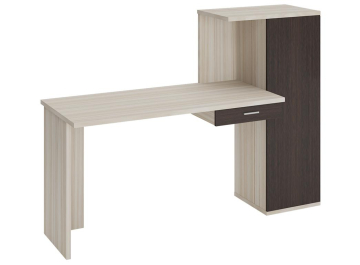 Письменный стол СКЛ-ПРЯМ130+ШК КВ