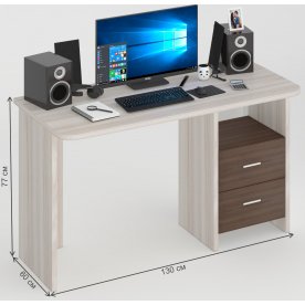 Письменный стол СКЛ-Прям130Р