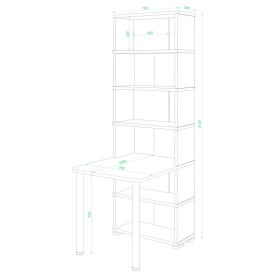 Письменный стол СБ-10М/6