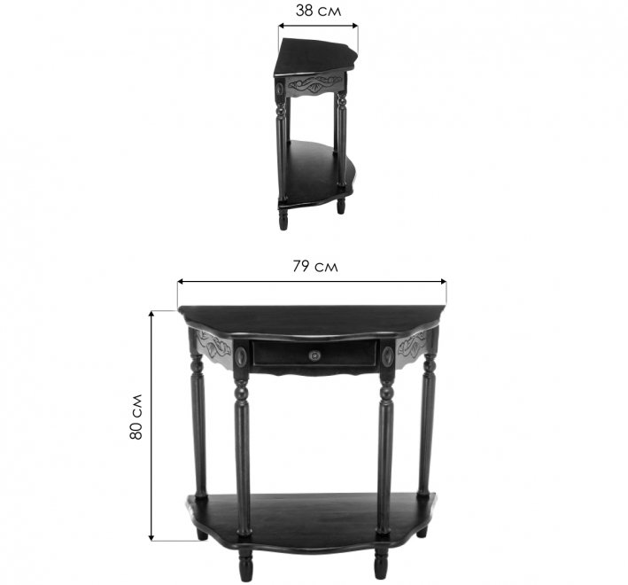 Консоль Console oak