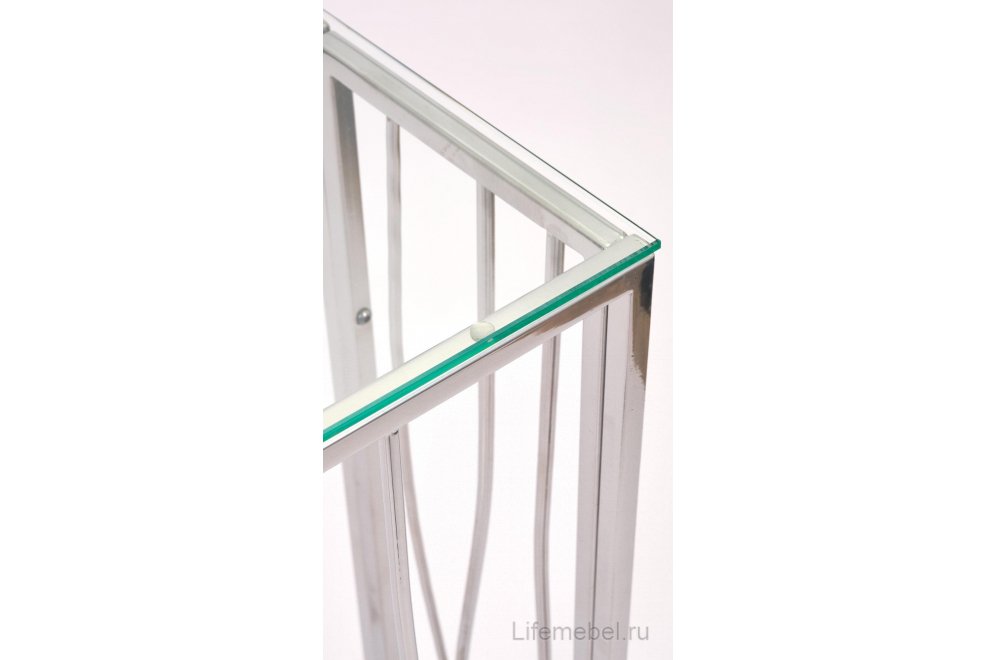 Консольный столик Armada прозрачный / хром