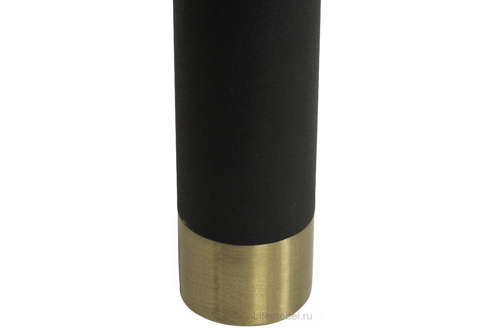 Консольный столик Джималди черный / серо-бежевый