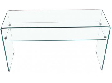 Консольный столик Лейса прозрачный
