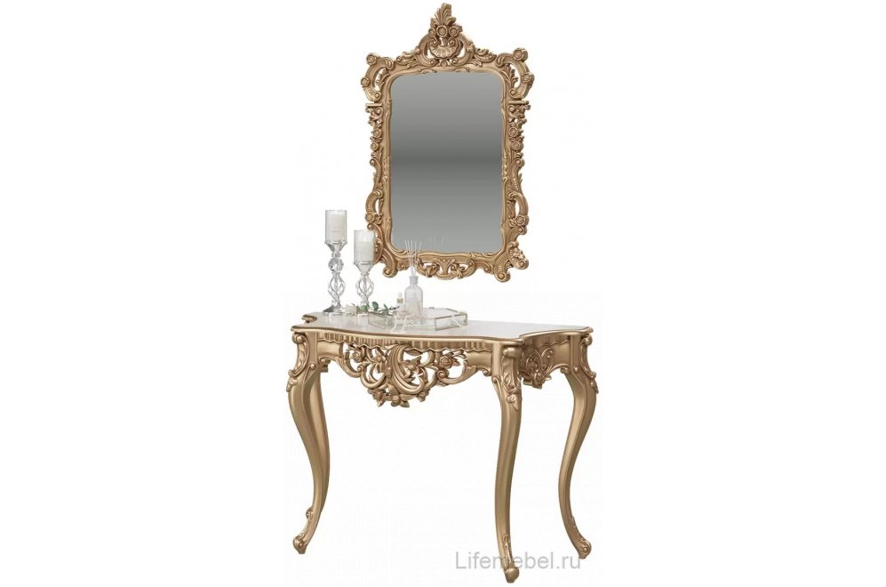 Консольный столик Мэри золото