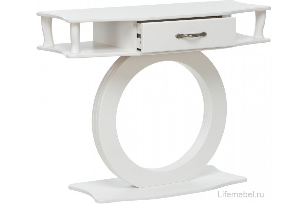 Консольный столик Опера молочный дуб