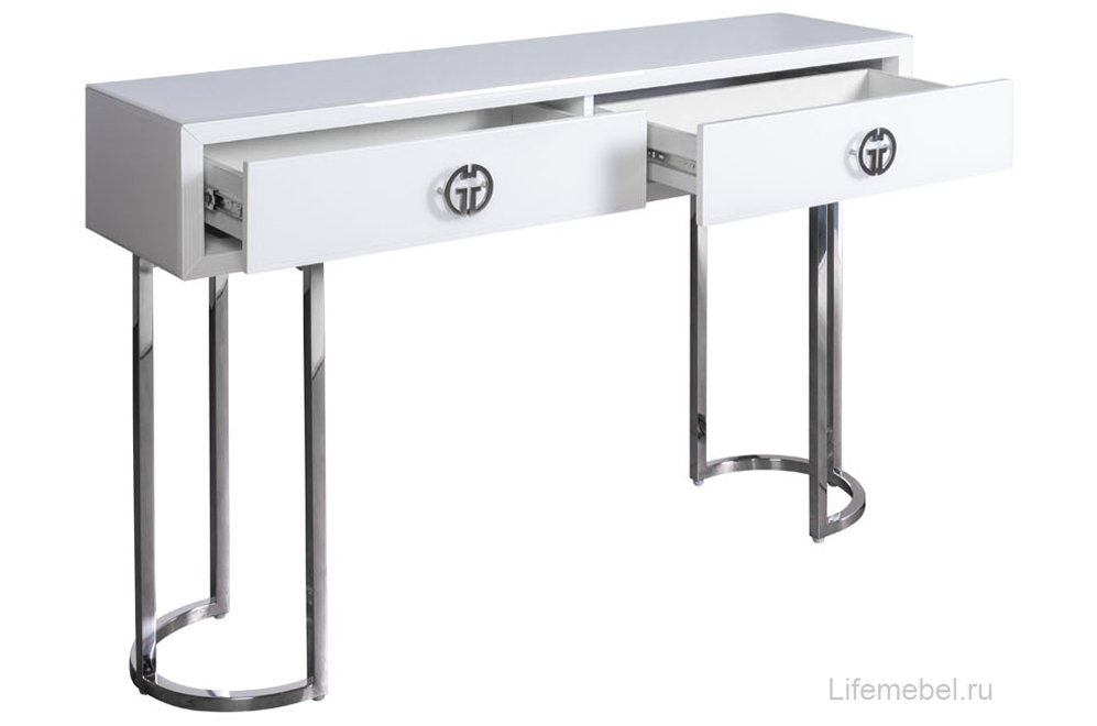 Консольный столик Штайн белый