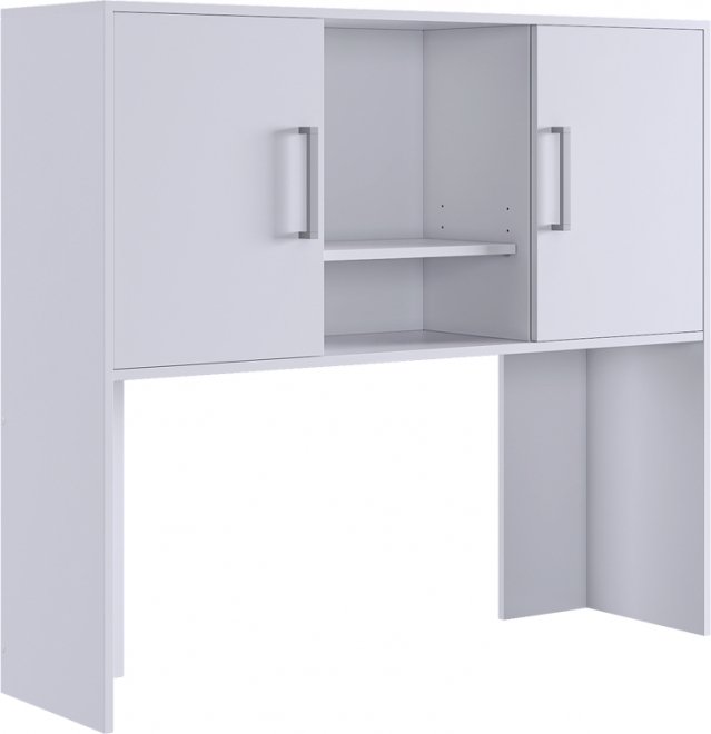 Письменный стол Лайт К4 белый / белый