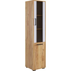 Письменный стол Лайт К4 дуб крафт золотой / белый