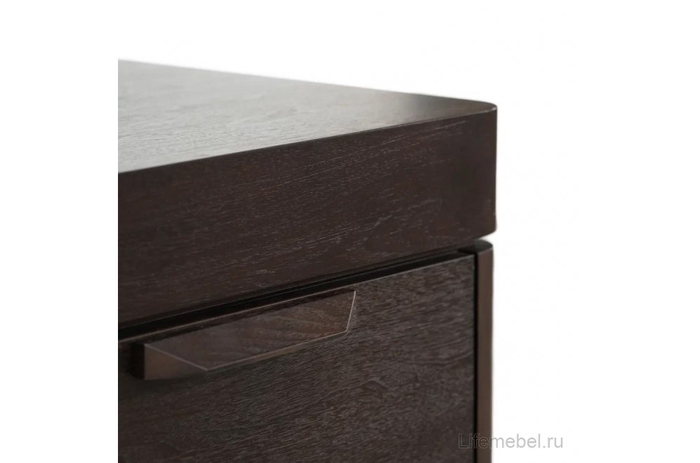 Письменный стол Ronda тёмно-красный / черный