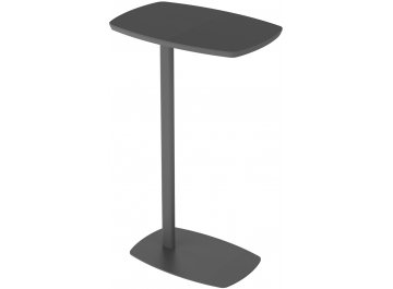 Приставной столик Дей дуб американский / черный