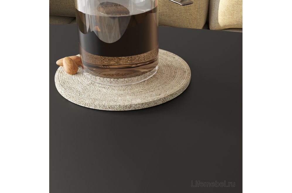 Приставной столик Дей графит / графит